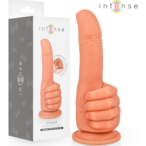 G-Punkt Dildo INTENSE FUN TOYS BENDER Fleksibel Stimulering