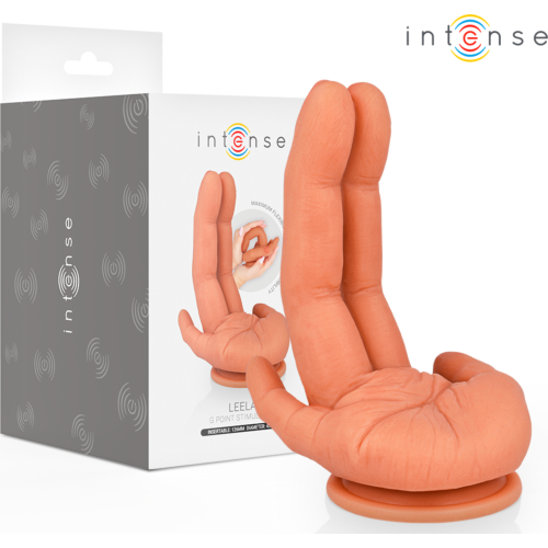 G Spot Dildo INTENSE FUN TOYS Leela Fleksibel