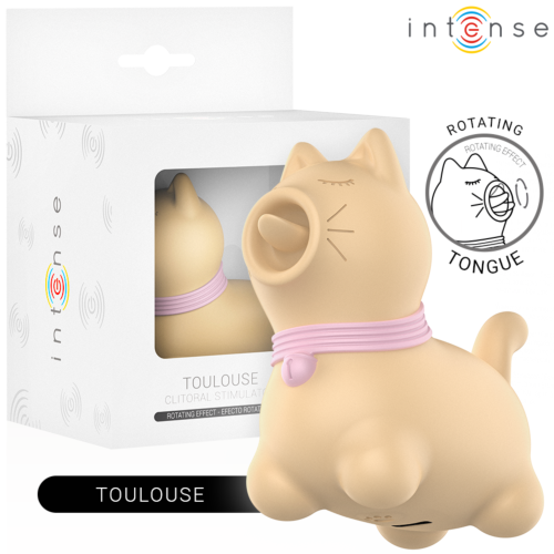 Stimulator INTENSE FUN TOYS Toulouse med roterende tunge
