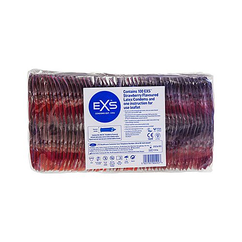 Kondomer Exs Strawberry sundae 100?s
