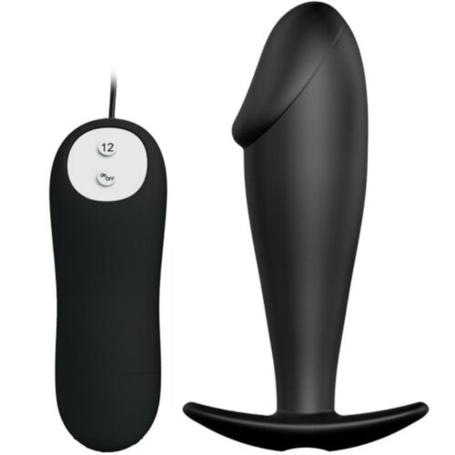 Anal Plug Pretty Love BOTTOM med 12 vibrasjonsmoduser