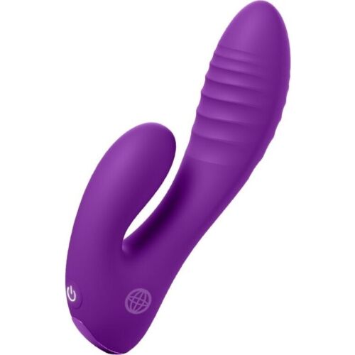 Vibrator FANTASY FOR HER Secret Lover dobbel stimulering lilla