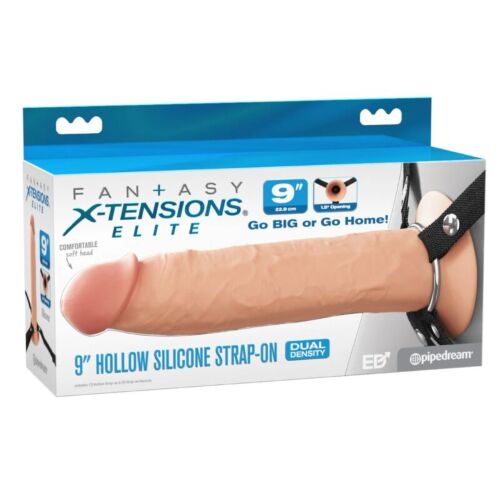 Hollow Strap-on FANTASY X-TENSIONS 24.1 cm med realistisk design