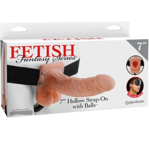 Penisforlenger FETISH FANTASY SERIES Hollow Strap-On med baller