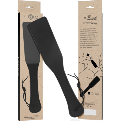 BDSM Utstyr INTENSE FETISH Vegan Lær Paddle