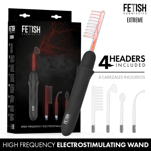 Elektro Stimulator FETISH SUBMISSIVE med høy frekvens