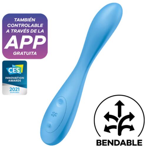 Vibrator SATISFYER G-SPOT FLEX 4+ med appkontroll