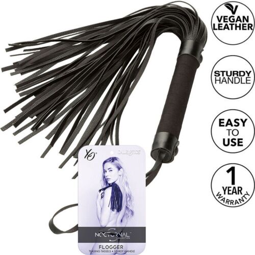 BDSM pisk CALEXOTICS Nocturnal Flogger med myke duskene