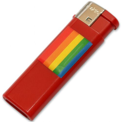 Fun item PRIDE lighter med LGBT-flagg