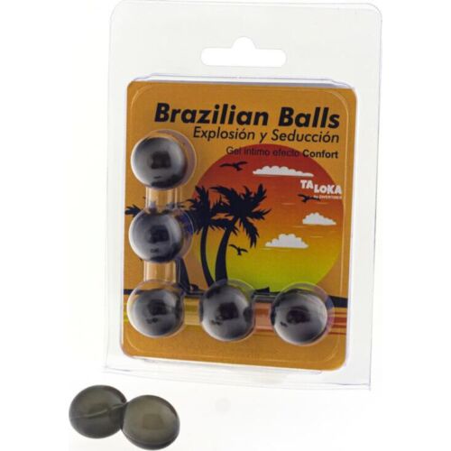 Brazilianske baller TALOKA 5 med spennende gel