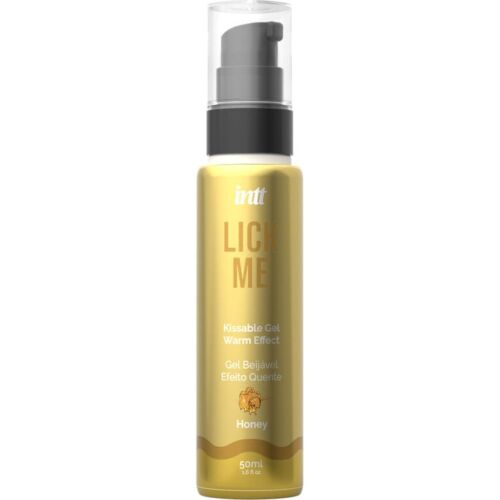 Spiselig Gel INTT LICK ME HONEY med varm effekt
