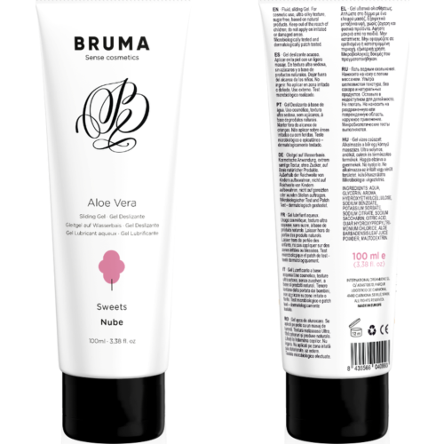 Lubrikant BRUMA Aloe Vera 100 ml med naturlige ingredienser