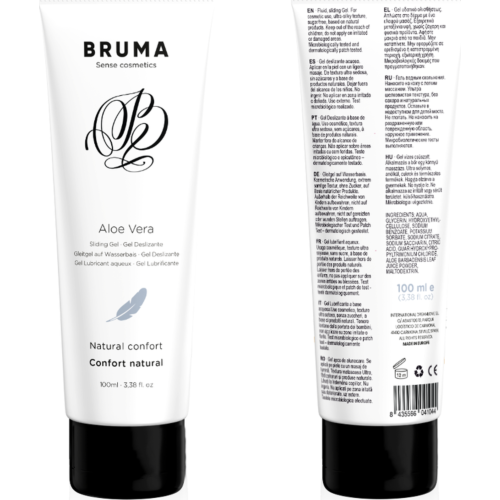 Glidemiddel BRUMA Aloe Vera 100 ml - Naturlig komfort