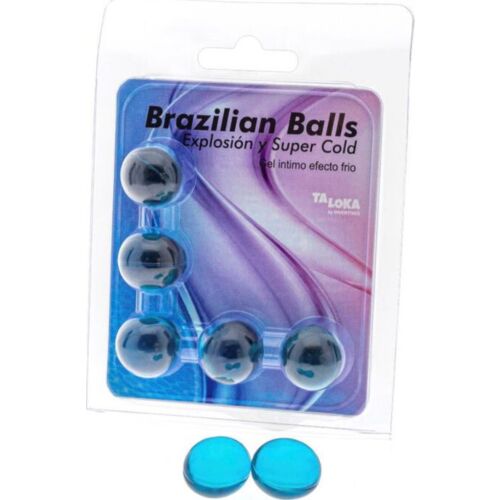 Kald Effekt Gel TALOKA 5 Brasilianske Kuler