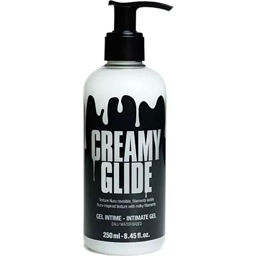Gleitmiddel CREAMY GLIDE 250 ml med realistisk effekt