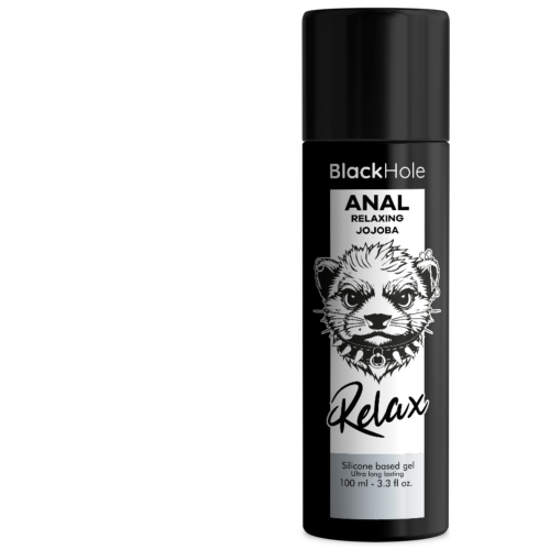 Glidende gel BLACK HOLE Anal Relaxing Jojoba 100 ml