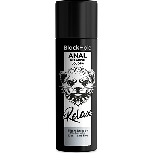 Glidemiddel BLACK HOLE Anal Relaxing med Jojoba