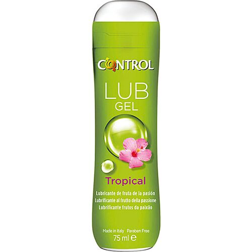 Lubricant Control Gel Tropical 75 ml - Glidende og behagelig