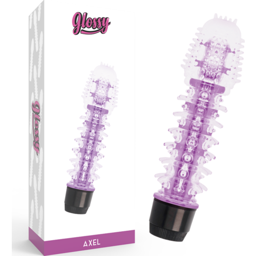 Vibrator GLOSSY Axel med kraftige vibrasjoner
