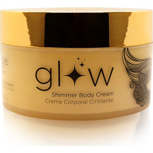 Kroppskrem Orgie GLOW Shimmer med glitrende effekt
