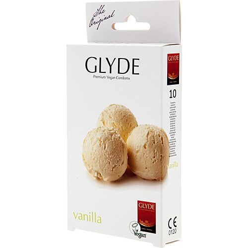 Kondom Glyde Ultra Vainilla 10 stk - Vegansk