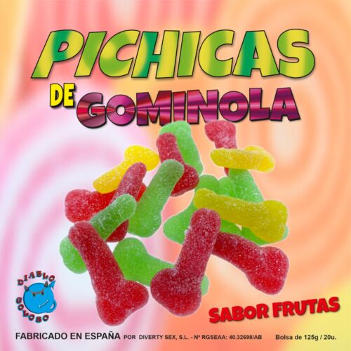 Godteri Diablo Goloso Pichitas med sukker