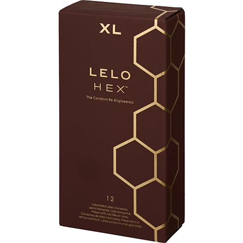 Kondom LELO HEX RESPECT XL 12-pakk