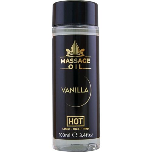 Massasjeolje HOT Vanilla 100 ml med vaniljeduft