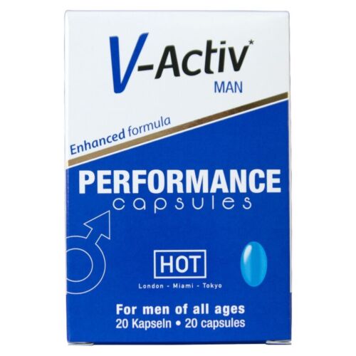 Kapsler HOT V-ACTIV MAN - Energi og vitalitet