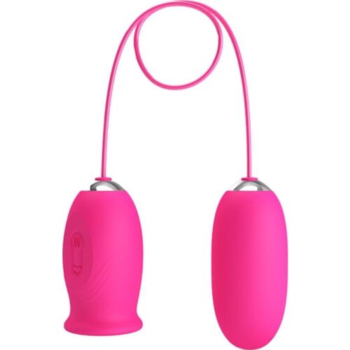Vibrerende egg Pretty Love Daisy med klitorisstimulator