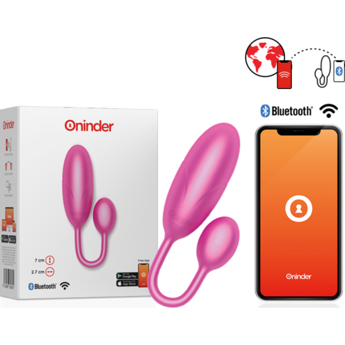 Vibrerende egg ONINDER DENVER med app-kontroll
