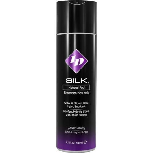 Glidemiddel med vann og silikon ID SILK Natural Feel