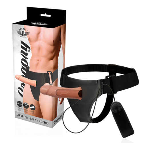 Cock Ring Harness Attraction Gregory Hollow med vibrator