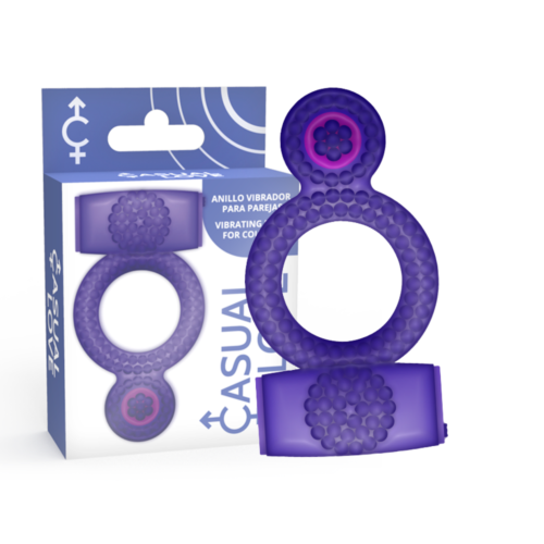 Ring Casual Love - Dobbel glede med kraftige vibrasjoner
