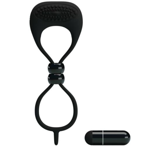 Cock Ring Pretty Love Male Double Ring med vibrasjon