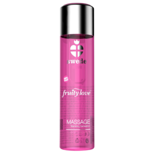 Massasjeolje SWEDE Fruity Love med varmende effekt