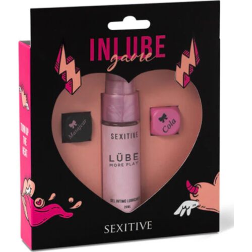 Lubricant SEXITIVE IN LUBE GAME for en behagelig opplevelse
