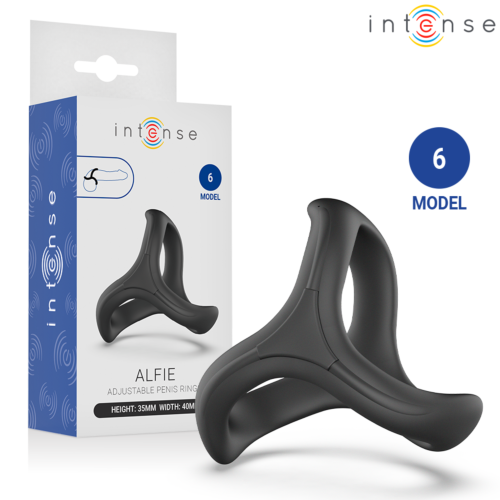 Ring INTENSE FOR HIM Alfie Justerbar Trippel