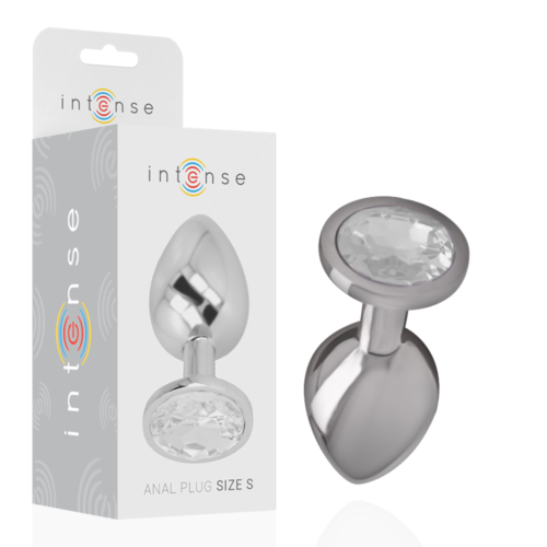 Analplug INTENSE med diamantjuvel