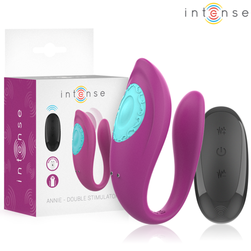 INTENSE Annie U-formet vibrator med fjernkontroll