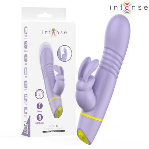 Rabbit vibrator INTENSE HIGH TECH Helen med thrusting