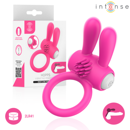 Vibrerende ring INTENSE HOPPS med klitorisstimulering