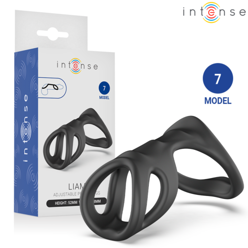 Penisring INTENSE FOR HIM Modell 7 med dobbelring
