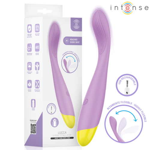 Vibrator INTENSE HIGH TECH LUCCA Fleksibel G-punkt stimulerer