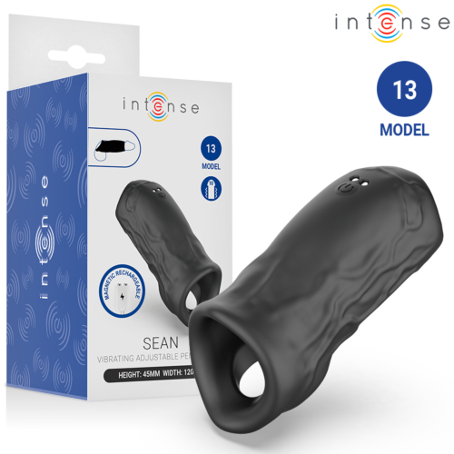 Vibrerende Ring INTENSE FOR HIM Modell 13 med Tekstur