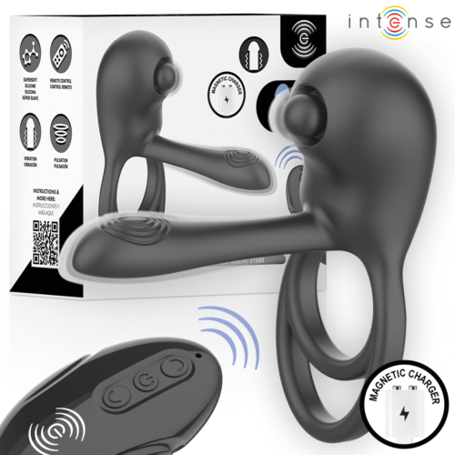 INTENSE SPIKE Fjernstyrt Vibrator Ring