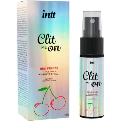 Klixtspray INTT RELEASES Clit Me On med rød frukt