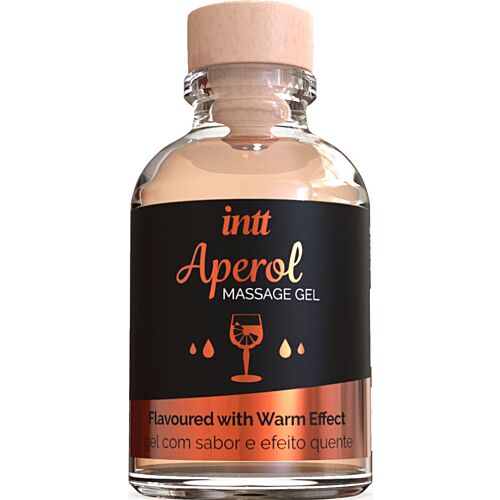 Massasje Gel INTT MASSAGE & ORAL SEX Aperol Varmende Effekt