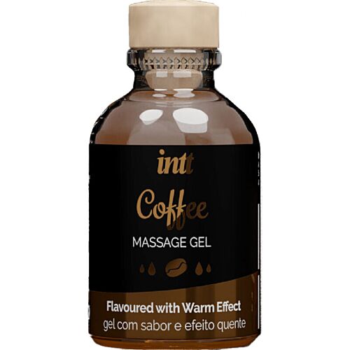 Massasje Gel INTT HOT EFFECT Kaffe Smak med Varmeffekt