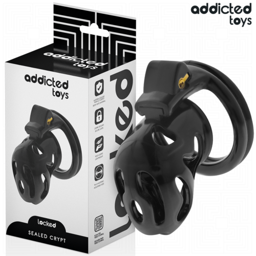 Peniskurv ADDICTED TOYS LOCKED 8 cm med lås